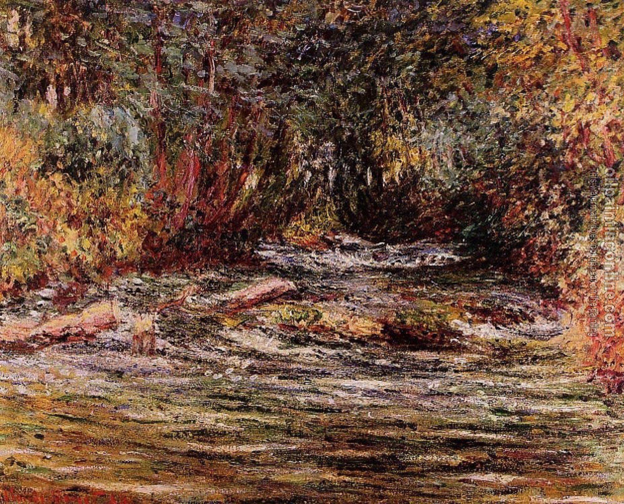 Monet, Claude Oscar - The River Epte at Giverny